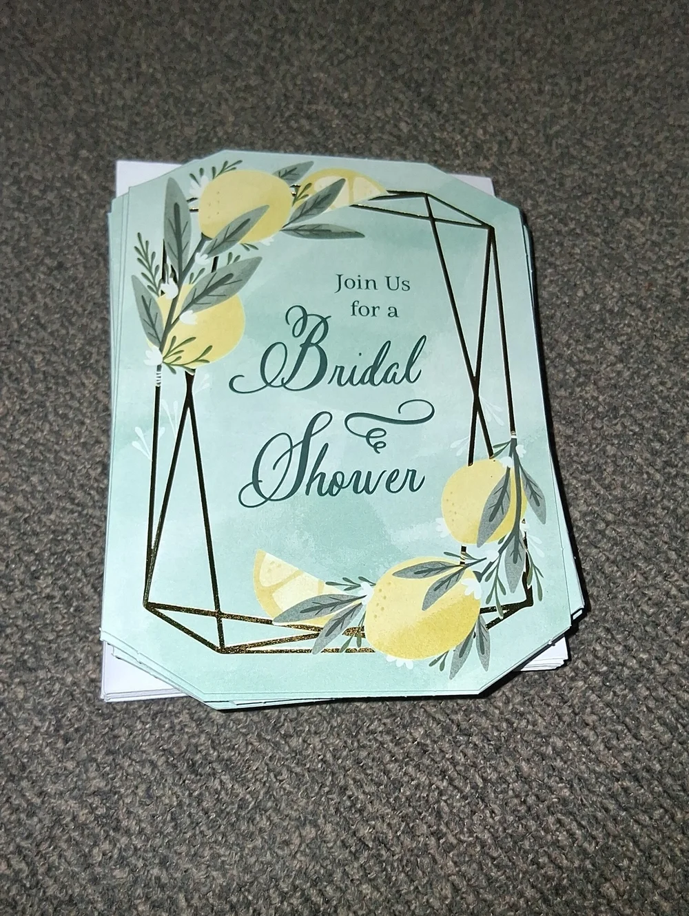 Bridal Shower Invitations 24 Pack